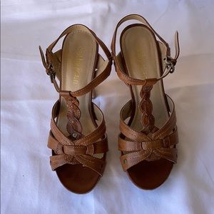 Cathy Jean wedge cork sandal